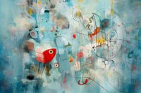 Abstrakt, Expressionismus, Pastell