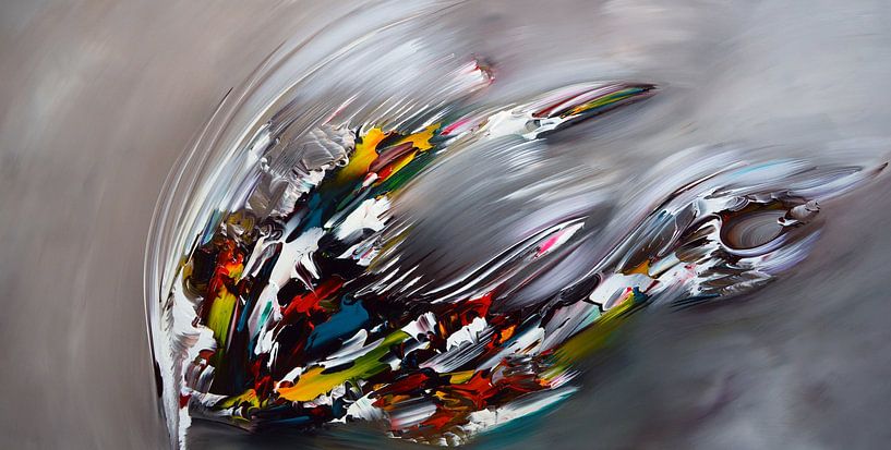 Abstract by Gena Theheartofart