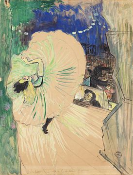 Het wiel, Henri de Toulouse-Lautrec
