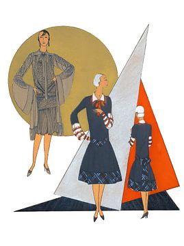 Paris Fashion (Mode) jaren 20 van Peter Balan