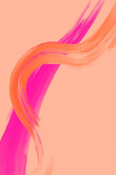 Color Strokes No 16 von Treechild