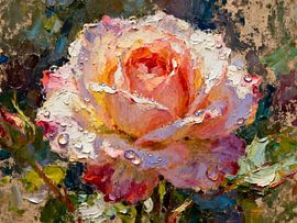 Bloesem in het ochtendlicht van Kristin M