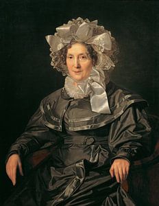 Elisabeth Waldmüller, die Mutter des Künstler, Ferdinand Georg Waldmüller - 1830