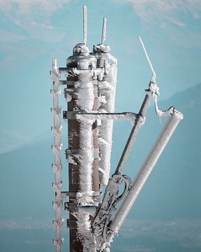 Frosty Antenna van Tom Derwort Photography