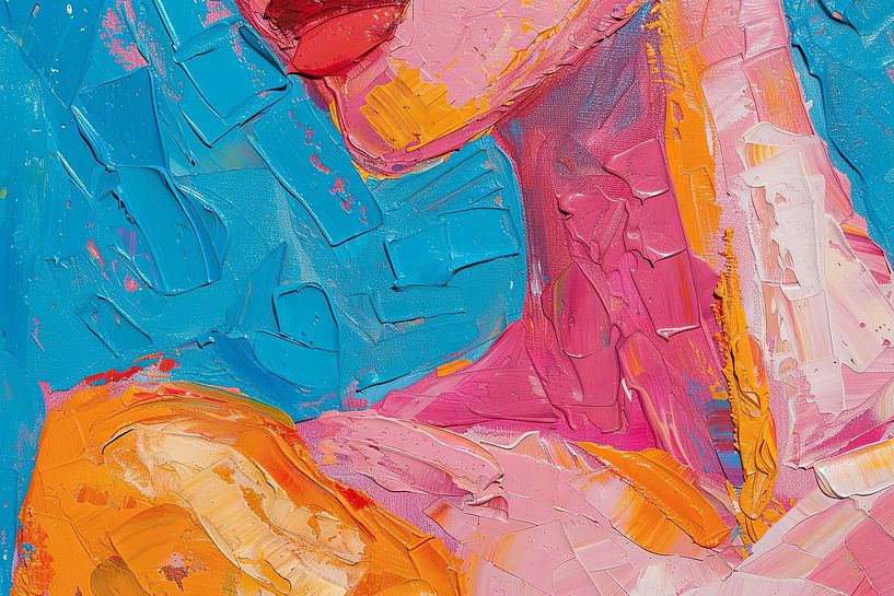 Digitale abstracte kunst van Egon Zitter
