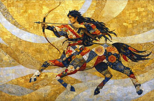 Centaur, Greek mythology painting. by Johannes