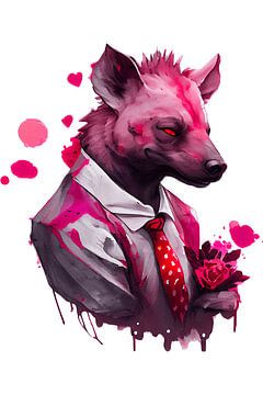 Hyena van Pixel4ormer
