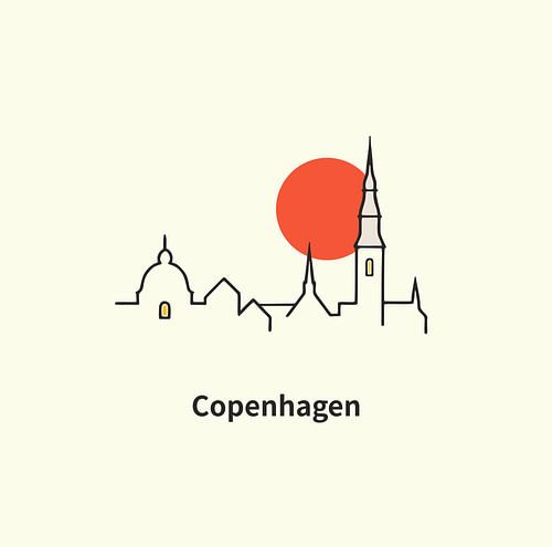 Copenhagen Minimalist Nordic Art