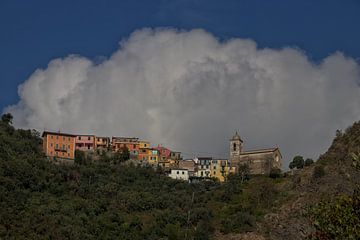 San Bernardino met wolk