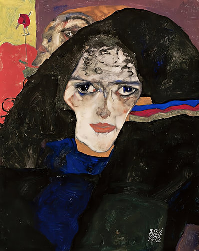 Portrait « Blue Shadow »