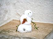 Klein sneeuwpopje van Judith van Wijk thumbnail