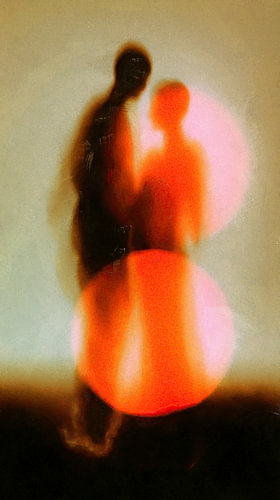 Figures in Light III — Two Figures