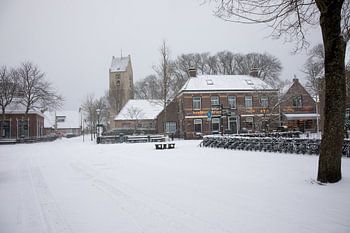 Nes in de sneeuw