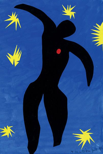 Henri Matisse. Icarus on canvas, poster, wallpaper and more