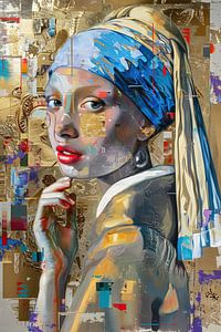 Girl with a Pearl Earring by ARTEO Paintings