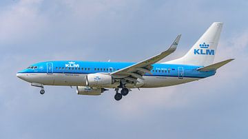 KLM Boeing 737-700 Passagierflugzeug.