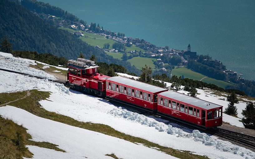 Schafbergbahn, Österreich von Michael Fousert