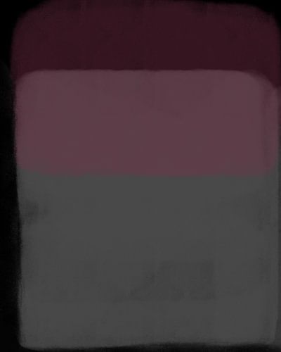 Art abstrait moderne dans des tons gris, roses, violets et noirs.