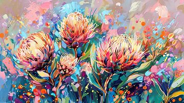 Australische wilde bloemen van PixelPrestige