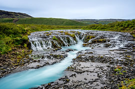 Blue Brúarfoss