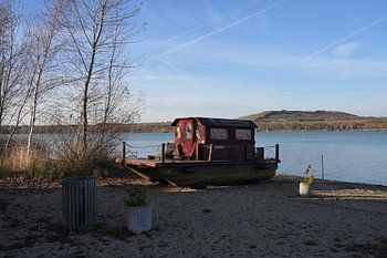 Störmthaler-See im Süden von Leipzig.