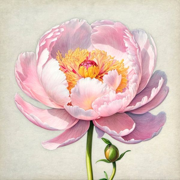 Bezaubernde Pfingstrose von Jutta Maria Pusl