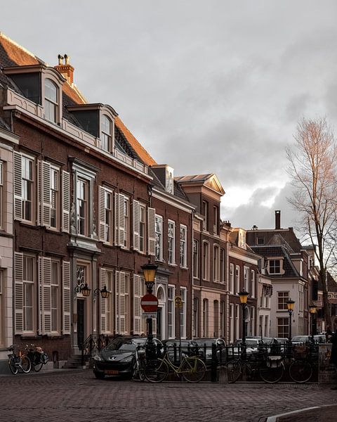 Zonsondergang in Utrecht von Kim de Been