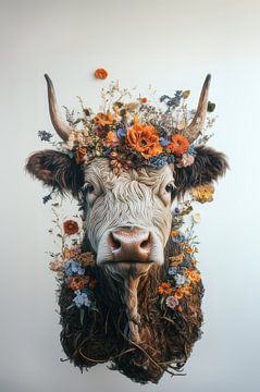 Elegantie in Bloei - Stille Kracht van de Hooglander van Eva Lee