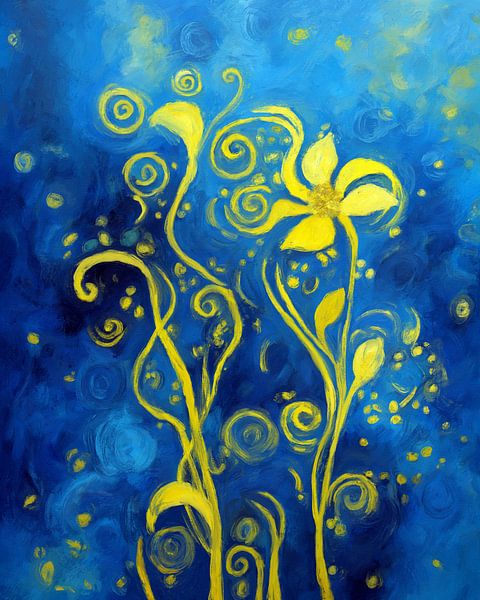 Gelbe Blume von Frankie Soldado