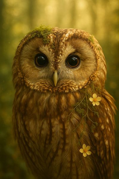 In the eyes of the forest by By Vlinder