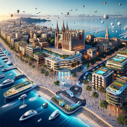 Palma de Mallorca - Futuristische Steden
