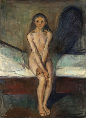 Schattierte sitzende Figur