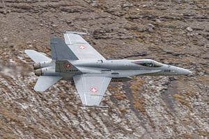Schweizer Boeing F/A-18C Hornet.