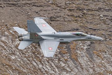 Swiss Boeing F/A-18C Hornet. by Jaap van den Berg