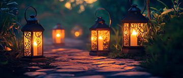 Romantic play of light by Poster Art Shop