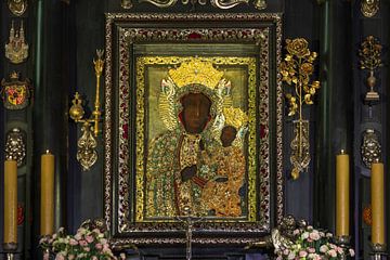 The Black Madonna of Czestochowa by Hilda Weges