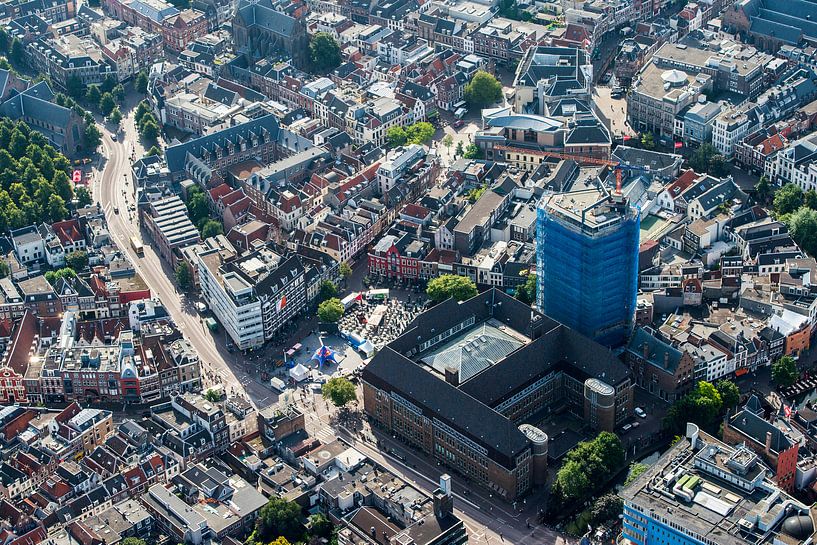 Luchtfoto van de binnenstad Utrecht von De Utrechtse Internet Courant (DUIC)