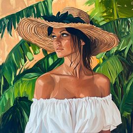 Tropical paradise of elegance by Poster Art Shop
