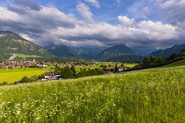 Oberstdorf in the Allgäu by Walter G. Allgöwer