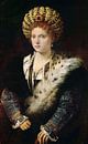 Portrait of Isabel d'Este by Marieke de Koning thumbnail