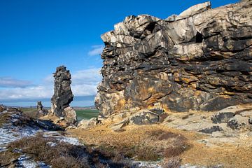 Le mur du diable dans le Harz sur t.ART