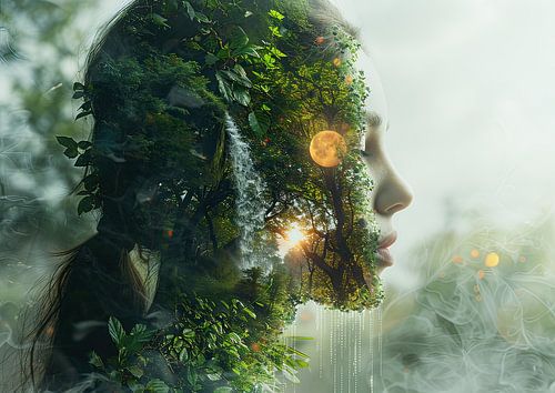 Traum der Natur | Collage | Modern