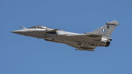 Griekse Dassault Rafale gevechtsvliegtuig.