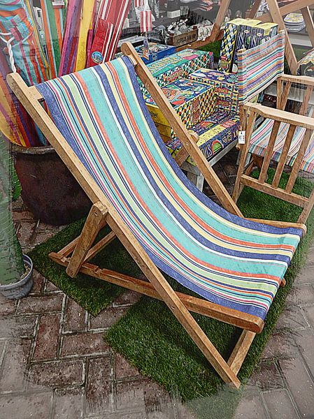 Portrait of a Deckchair by Dorothy Berry-Lound