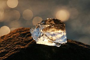 Ice on the rocks