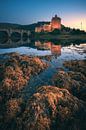 Schottland Eilean Donan Castle am Abend von Jean Claude Castor Miniaturansicht