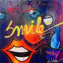 Smile ll by Geoffrey Wijn - WINE ART GALLERY thumbnail