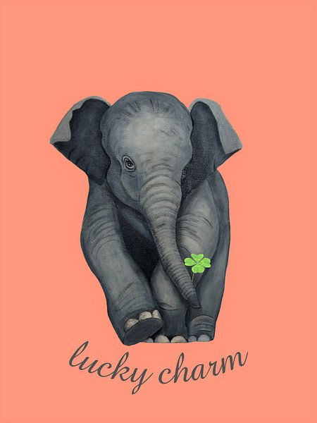 Baby Elephant2 van Iwona Sdunek alias ANOWI