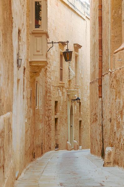 Streets of Mdina by Framed by Marjolein