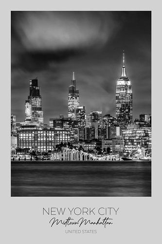 In beeld: NEW YORK CITY – De skyline van Midtown Manhattan met Little Island